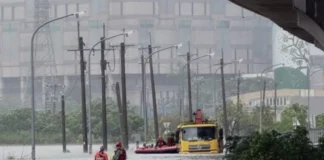 Tifón en Japón