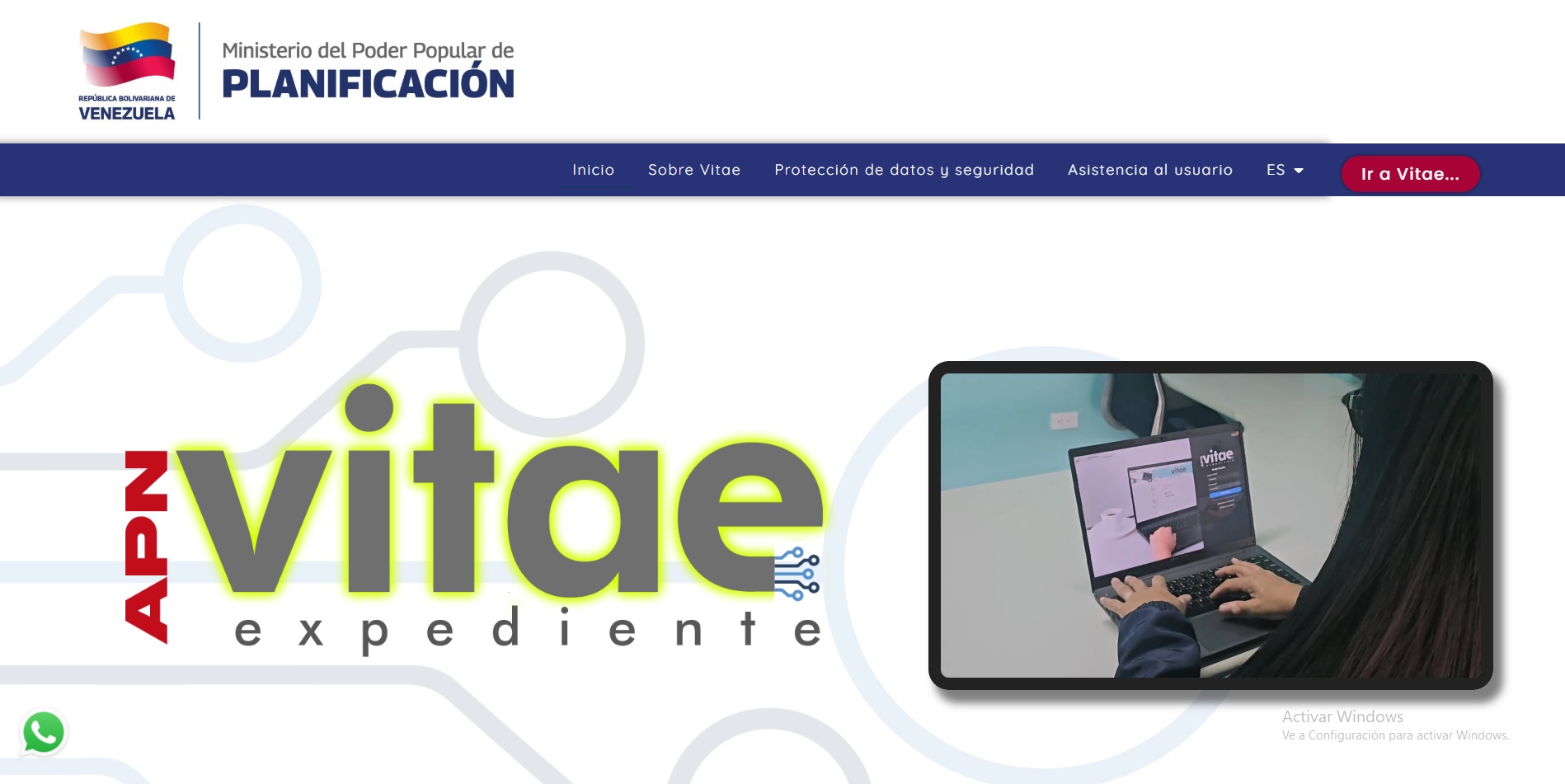 cómo registrarte en vitae apn 1