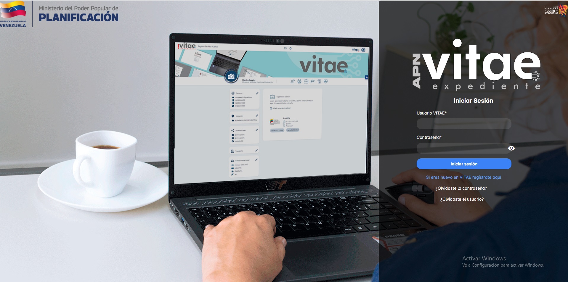 cómo registrarte en vitae apn 2