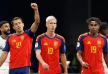 Mundial 2026: España Goleo a Arabia saudita con marcador de 4-0