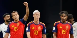 Mundial 2026: España Goleo a Arabia saudita con marcador de 4-0