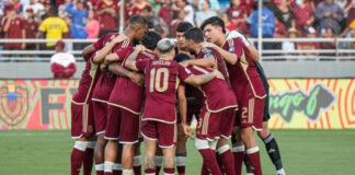 Vinotinto encara a Irak en un partido amistoso previo al mundial