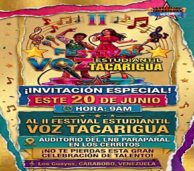 Festival Escolar "Voz Tacarigua" Festival Escolar "Voz Tacarigua"