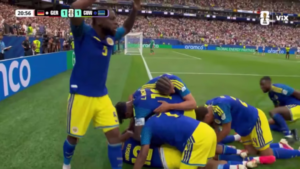 Curazao sorprende con gol histórico pero cae por goleada