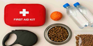 kit de emergencia para mascotas