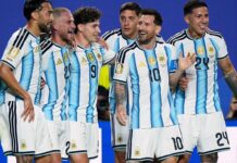 Con hat-trick de Messi, Argentina golea a Argelia en su debut