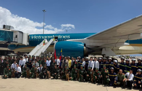 Vietnam envía 174 rescatistas a Venezuela