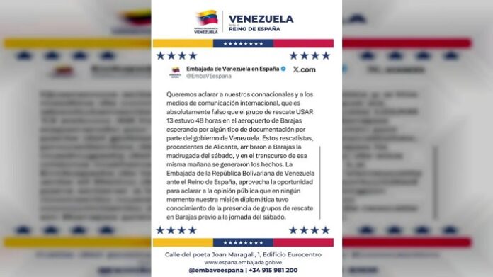 Embajada de Venezuela en España