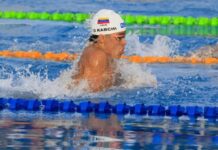 Atletas de natación