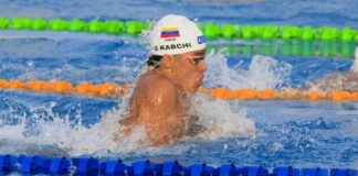 Atletas de natación