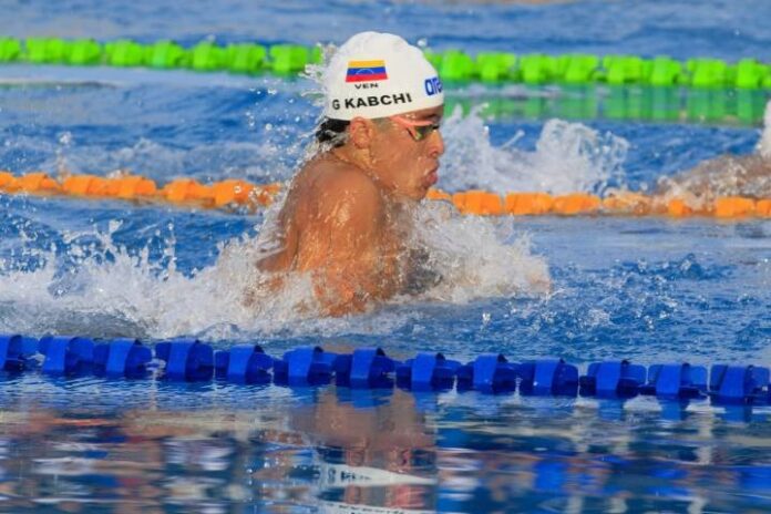 Atletas de natación
