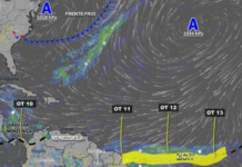 ondas tropicales 11, 12 y 13