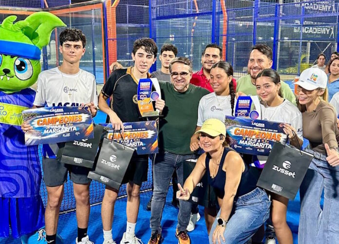 Lacava premió a más de 120 bachilleres en la final del Intercolegial de Pádel Final del Intercolegial de Pádel
