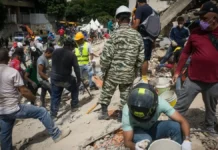 rescatistas internacionales labores de búsqueda