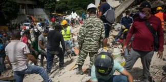 rescatistas internacionales labores de búsqueda