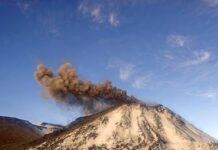 Complejo Volcánico Nevados de Chillán es puesto en alerta amarilla Complejo Volcánico Nevados
