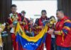 Delegación deportiva venezolana retorna al país revestida de oro Delegación venezolana retorna al país revestida de oro
