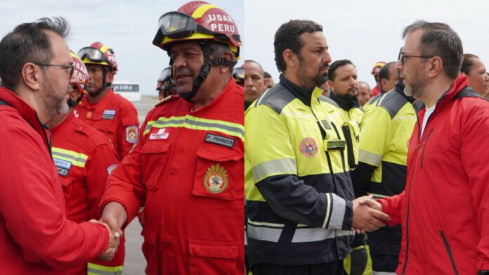 Venezuela condecora a rescatistas de Ecuador y Perú Venezuela condecora a rescatistas de Ecuador y Perú