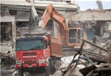 MINEC recolecta más de 6 mil 700 toneladas de escombros en La Guaira