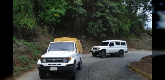 Restablecen paso por la carretera Caracas-La Guaira a través de Galipán