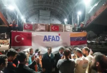Venezuela recibe nuevo cargamento de ayuda humanitaria desde Türkiye Venezuela recibe un nuevo cargamento de ayuda humanitaria proveniente de Türkiye