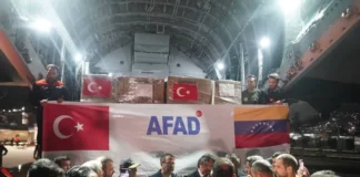 Venezuela recibe un nuevo cargamento de ayuda humanitaria proveniente de Türkiye