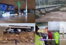 Chile declara catástrofe por fuerte temporal CHILE