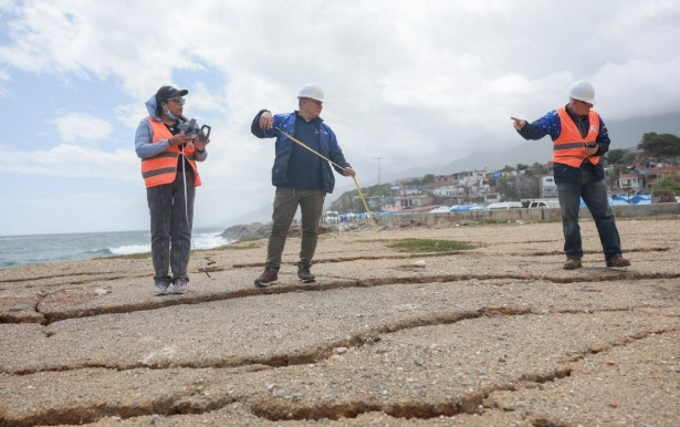 Evalúan el subsuelo de La Guaira con rayos láser Evalúan el subsuelo de La Guaira con rayos láser