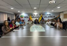 Concejo Municipal de Valencia se suma a solidaridad con las víctimas del doblete sísmico CMBV - solidaridad con las víctimas
