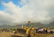 Esta es la cantidad de escombros que se procesan diariamente en La Guaira