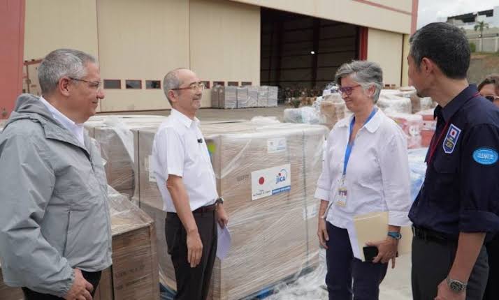 Japón-ayuda humanitaria-planta potabilitadora-doblete sísmico-venezuela Japón-ayuda humanitaria-planta potabilitadora-doblete sísmico-venezuela