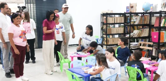 Delcy Rodríguez niños