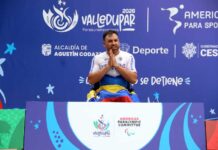 Richard Espinoza dedica medalla de oro a Venezuela en los Juegos Parasuramericanos Richard Espinoza