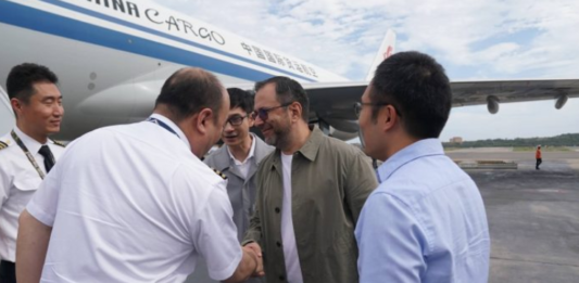 China-85 toneladas de ayuda humanitaria-doblete sísmico-Venezuela-Canciller Yván Gil