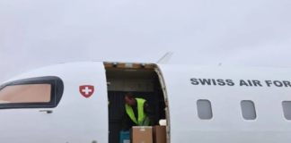 Suiza envía avión con insumos médicos a Venezuela Insumos médicos de Suiza