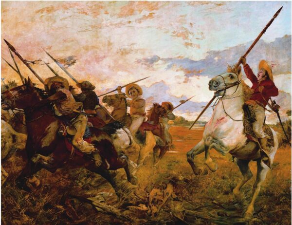 Vuelvan caras -Arturo Michelena, 1890