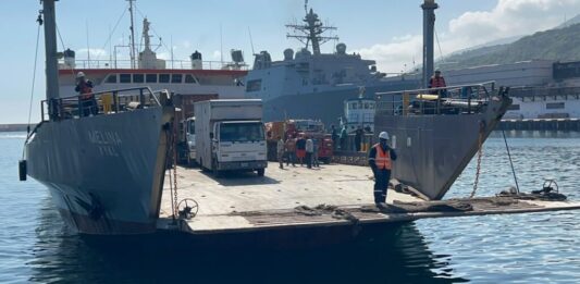 Buque «Melina» arribó a La Guaira con cargamento de asistencia humanitaria