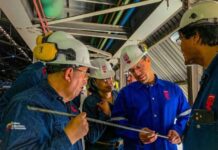 Realizan inspección en las áreas productivas de Barras en Sidor