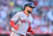 Son 20 los jonrones de Willson Contreras tras la barrida de Boston sobre los Angelinos