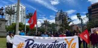 Ecuador: Convocan movilizacione para revocar al presidente Daniel Noboa