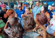 Carabobo: Lacava inspecciona refugios tras sismo en Juan José Mora juan josé mora