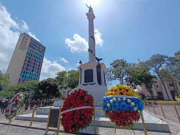 Carabobo conmemoró aniversario 243 del natalicio del Libertador Simón Bolívar y 203 años de Batalla del Lago Actos del 24 de julio
