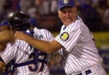 Legendario manager Philip Regan falleció hoy miércoles 8 de junio a los 89 años de edad Phil Regan