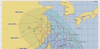 Taiwán recibe al tifón Bavi tras pasar por Filipinas dejando al menos 15 fallecidos Tifón Bavi en Filipinas
