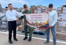 Ocho toneladas de ayuda humanitaria procedentes de Hungría arribaron a Venezuela Ocho toneladas de ayuda humanitaria procedentes de Hungría arribaron a Venezuela
