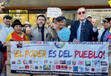 Ecuador exige al CNE avanzar con revocatoria de Noboa