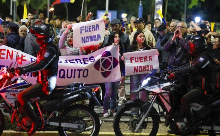 protestas Ecuador