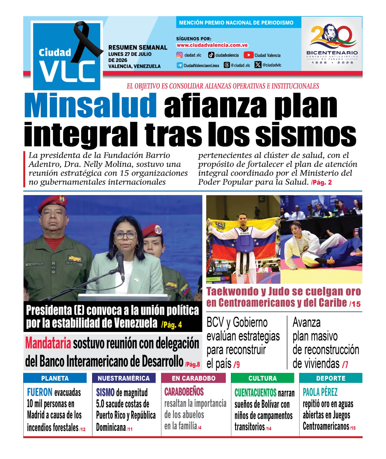 La edición semanal