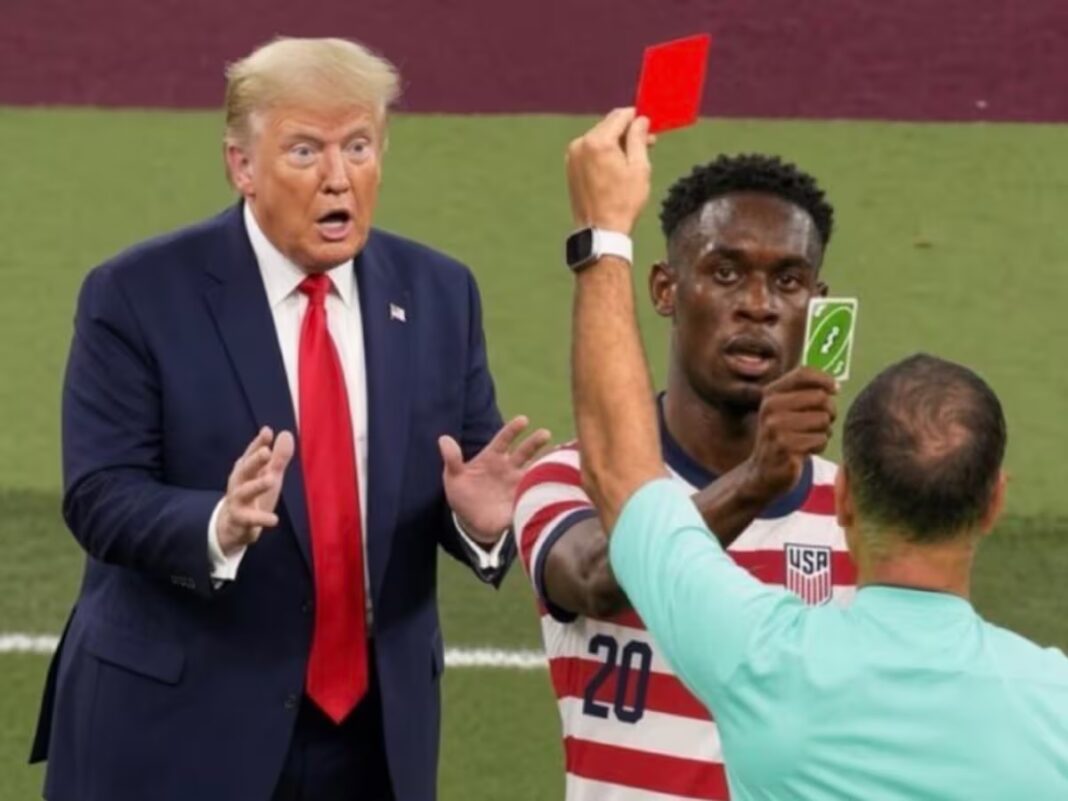 retiran tarjeta roja a Folarin Balogun tras llamada de Trump a la FIFA retiran tarjeta roja a Folarin Balogun tras llamada de Trump a la FIFA