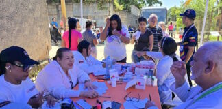 jornada de salud en Miguel Peña